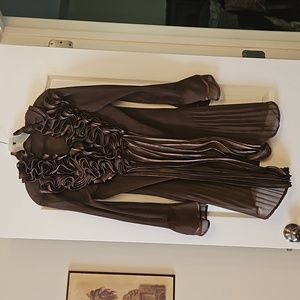 Brown dressy top/dress